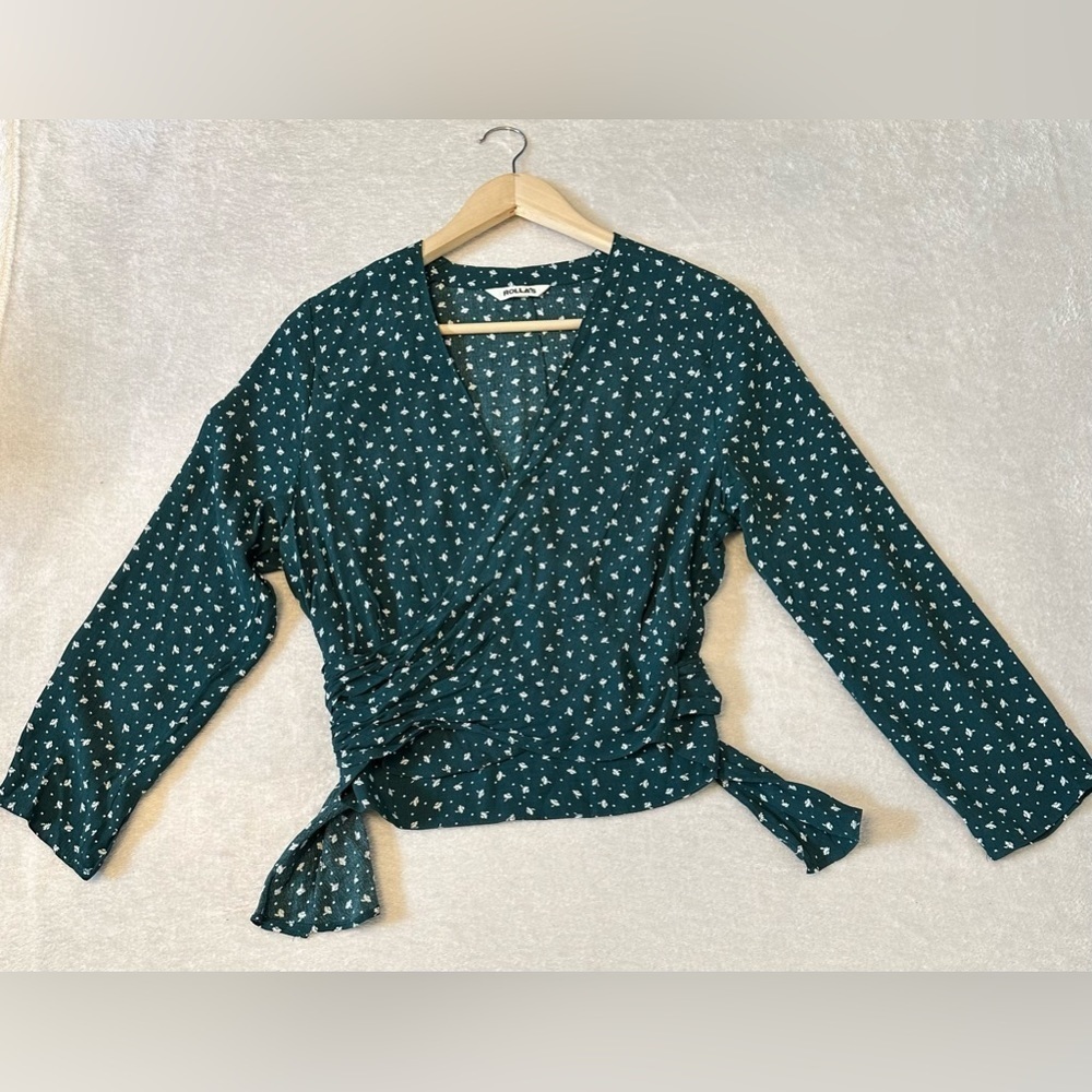 Rolla`s Delilah Dandelion Blouse in Ivy size S - Picture 5 of 12